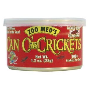 Zoo Med Can O’ Crickets Mini Size 35gr